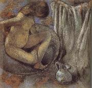 Edgar Degas the lady in the tub oil on canvas